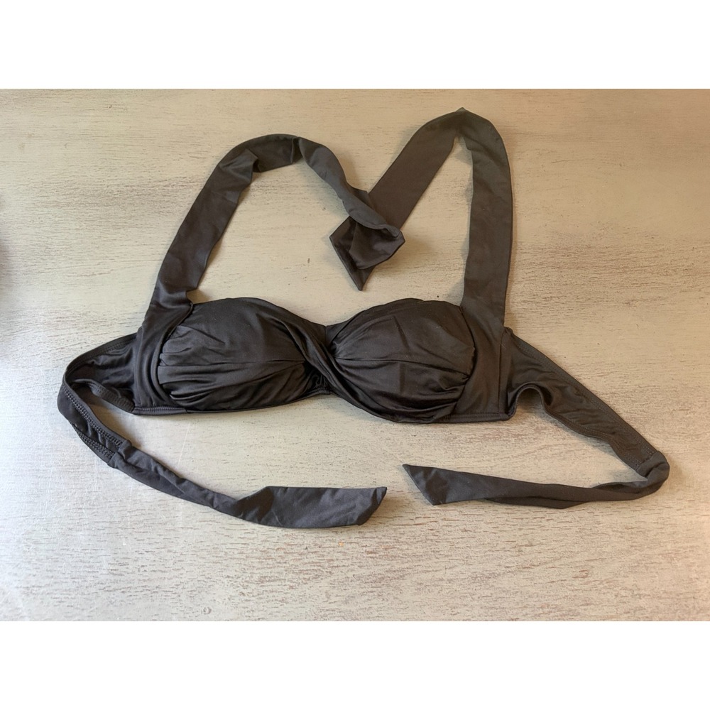 black APT 9 swimsuit bikini top size large